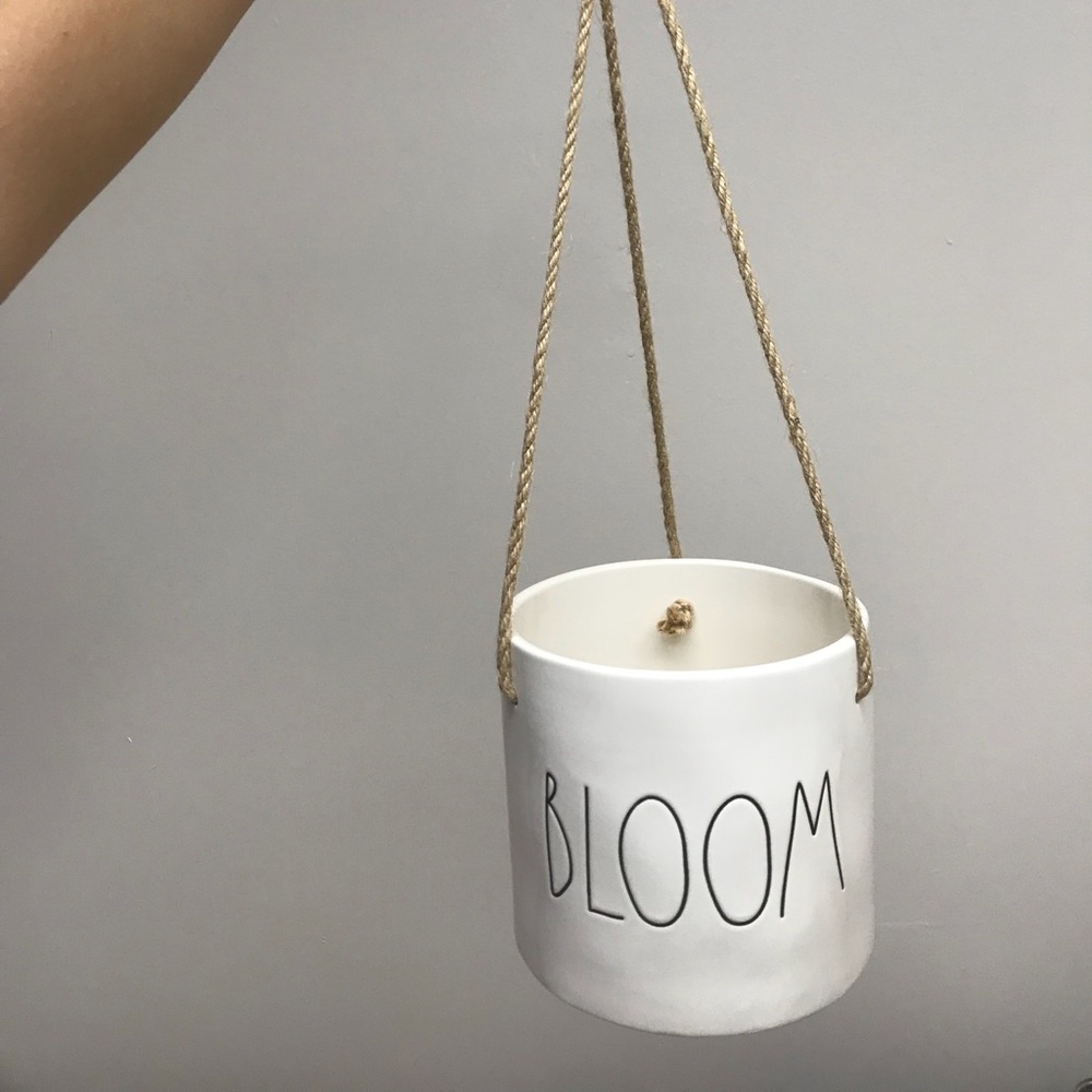 Rae Dunn bloom hanging pot